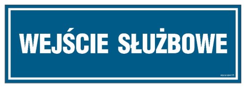 PA089 Wejście służbowe