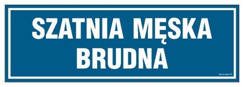 PA304 Szatnia męska brudna