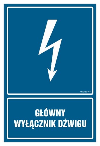 HG023 Główny wyłącznik dźwigu