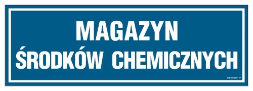 Magazyn środków chemicznych 