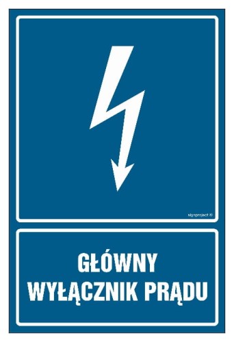 HG014 Główny wyłącznik prądu