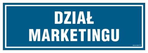 PA117 Dział marketingu