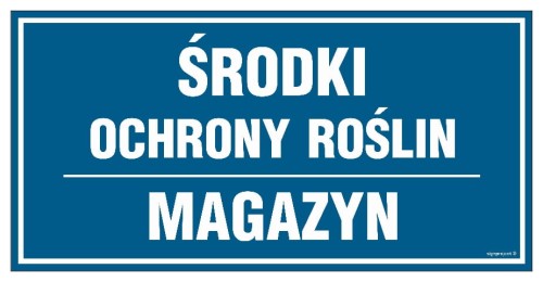 PA555 Środki ochrony roślin Magazyn