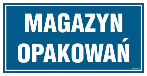PA523 Magazyn opakowań 