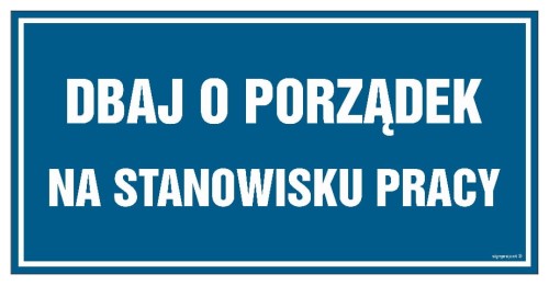 PA508 Dbaj o porządek na stanowisku pracy