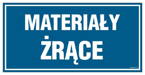 PA529 Materiały żrące 