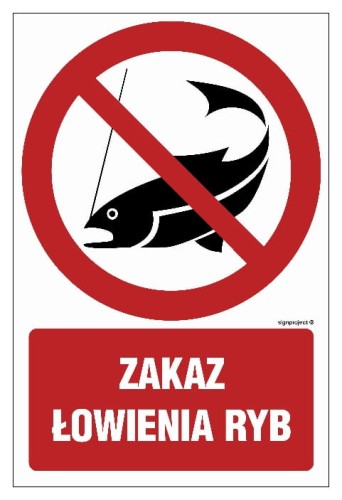 Zakaz łowienia ryb