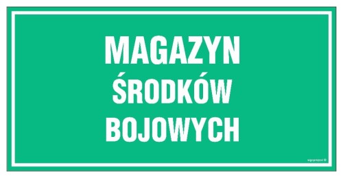 JE023 Magazyn środków bojowych