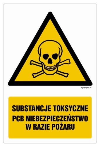 GF008 Substancje toksyczne. Niebezpieczeństwo w razie pożaru