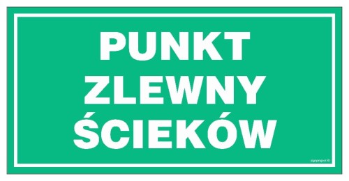 JD023 Punkt zlewny ścieków