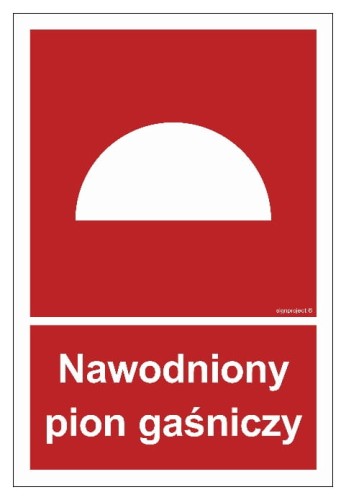 BC046 Nawodniony pion gaśniczy