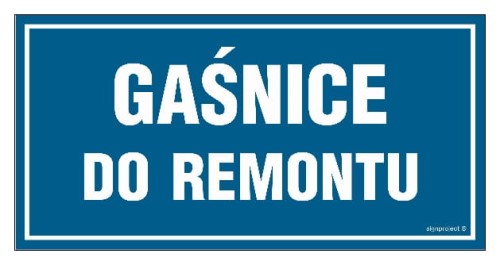 ND007 Gaśnice do remontu