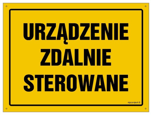 OA182 Urządzenie zdalnie sterowane