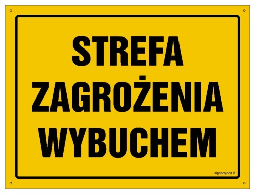 OA160 Strefa zagrozenia wybuchem