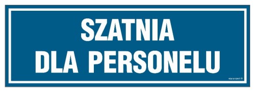 PA301 Szatnia dla personelu