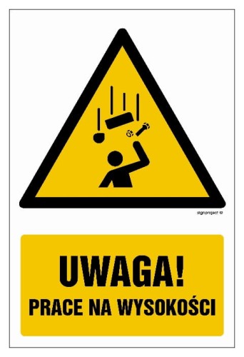 GF079 Uwaga! Prace na wysokości