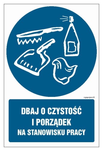 GL035 Dbaj o czystość i porządek na stanowisku pracy