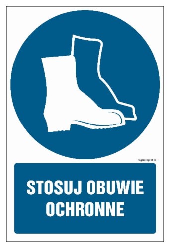 GL046 Stosuj obuwie ochronne 