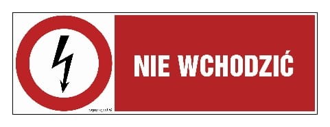 HD005 Nie wchodzić