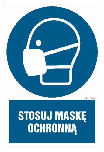 GL053 Stosuj maskę ochronną