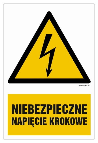 HA014 Niebezpieczne napięcie krokowe 