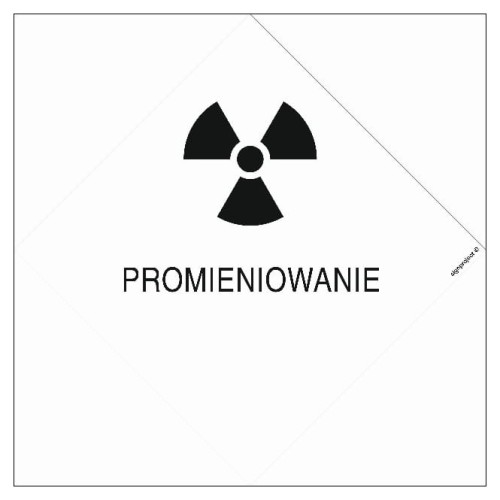 KA006 Znak ostrzegawczy do oznakowania środków transportu