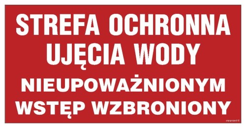 JD033 Strefa ochronna ujęcia wody