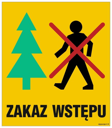 OB020 Zakaz wstępu