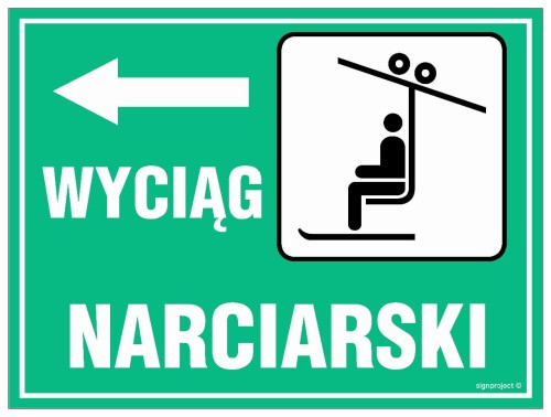 OC008 Wyciąg narciarski ławeczkowy