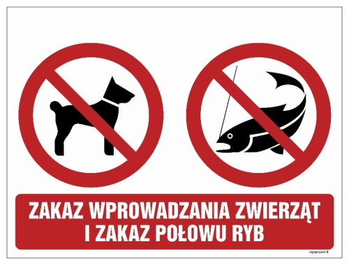 OD021 Zakaz wprowadzania zwierząt i zakaz połowu ryb