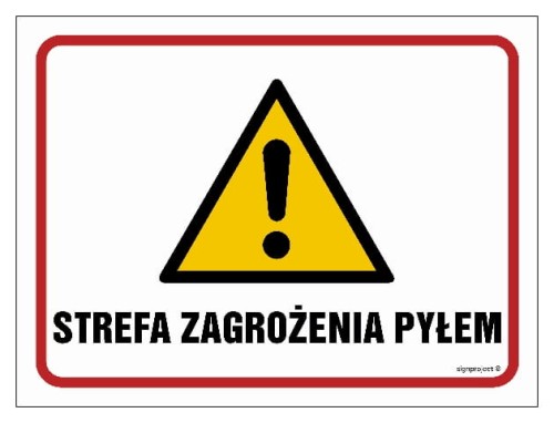 NB024 Strefa zagrożenia pyłem