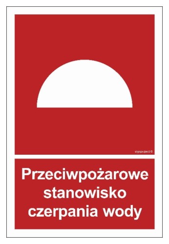 BB008 Przeciwpożarowe stanowisko czerpania wody