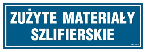 PA220 Zużyte materiały szlifierskie