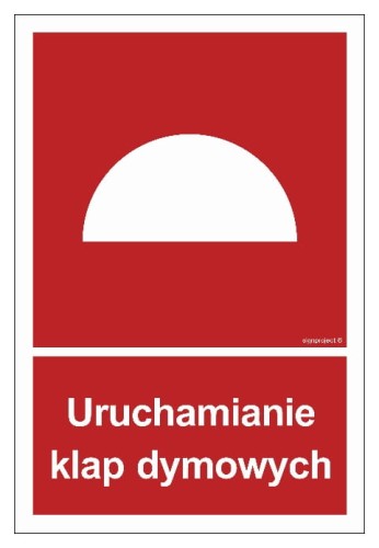 Uruchamianie klap dymowych