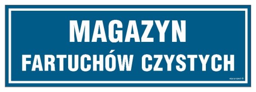 PA346 Magazyn fartuchów czystych