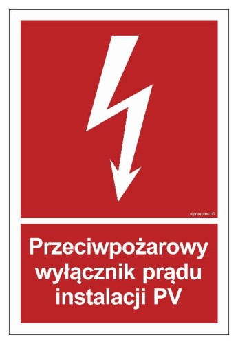 BC145 Przeciwpożarowy wyłącznik prądu instalacji PV 