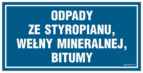 OA110 Odpady ze styropianu