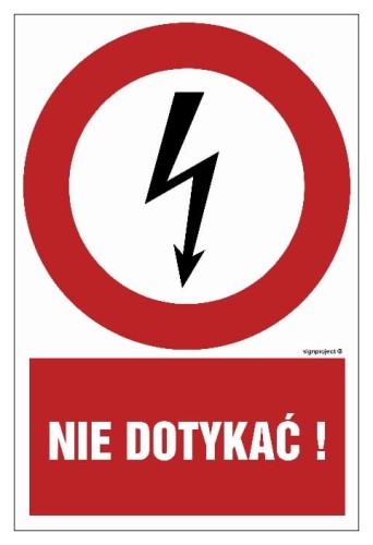 HC007 Nie dotykać