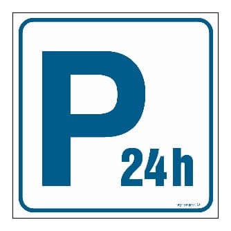 RA075 Parking płatny - czynny całą dobę