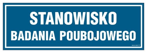 PA275 Stanowisko badania poubojowego