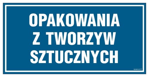 PA539 Opakowania z tworzyw sztucznych