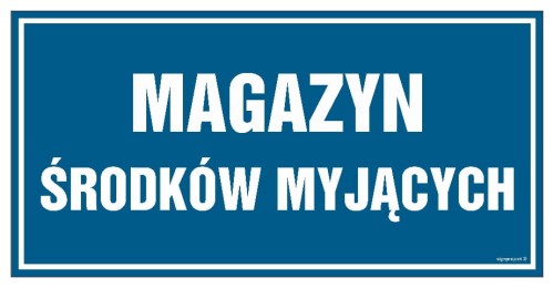 PA527 Magazyn Środków myjących