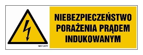 HB013 Niebezpieczeństwo porażenia prądem indukowanym 