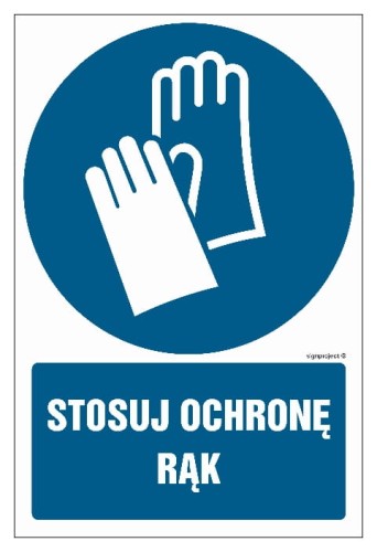 GL008 Stosuj ochronę rąk