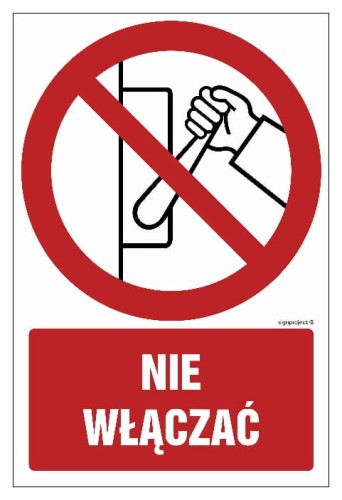 GC012 Nie włączać 