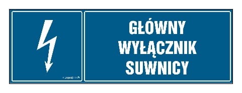 HH034 Główny wyłącznik suwnicy