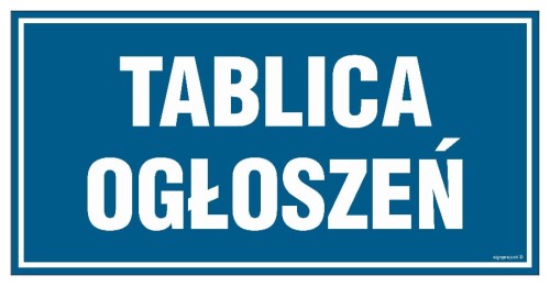PA550 Tablica ogłoszeń