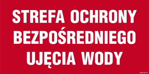 JD032 Strefa ochrony bezpośredniego ujęcia wody