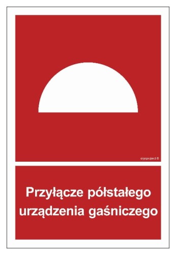 BB004 Przyłącze półstałego urządzenia gaśniczego 