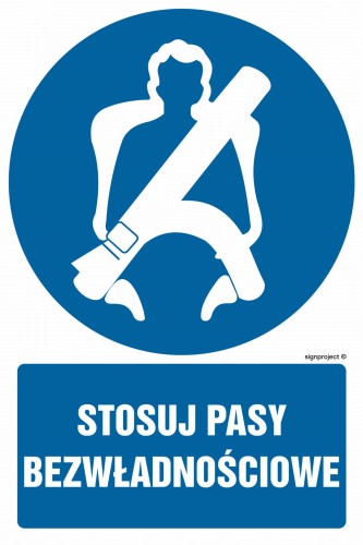 GL024 Stosuj pasy bezwładnościowe 
